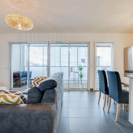 公寓 Aitor Two Bedroom Renovated And Calm 比亚里茨